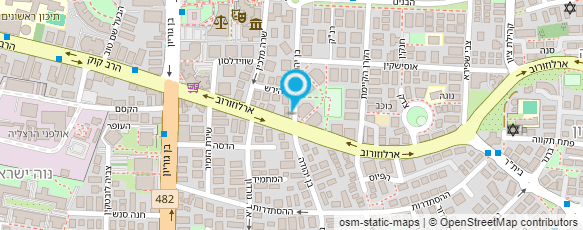 מפת הגעה אל בית האופנה של ז`קלין