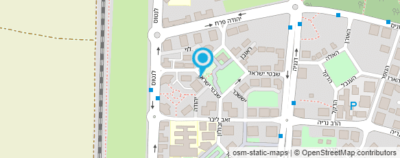 מפת הגעה אל עדי חקירות בוחני תנועה