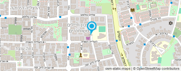 מפת הגעה אל טאיה רווה - מרפאה בתזונה