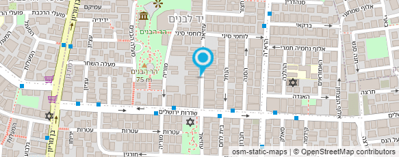 מפת הגעה אל ד"ר גורדון יוסף מפת הגעה אל ד"ר גורדון יוסף