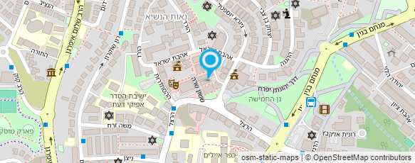 מפת הגעה אל תשמישי קדושה בניטה