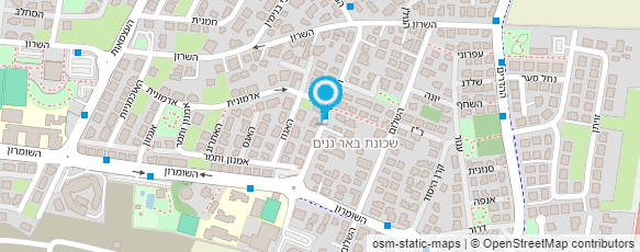 מפת הגעה אל ד"ר שחר גינדי