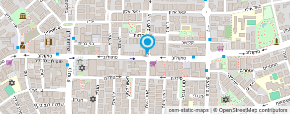 מפת הגעה אל מספרת רחל ונועם מפת הגעה אל מספרת רחל ונועם