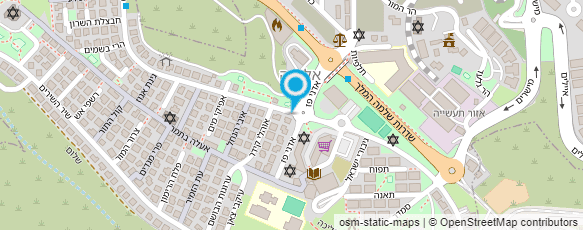 מפת הגעה אל בית הכנסת חב"ד