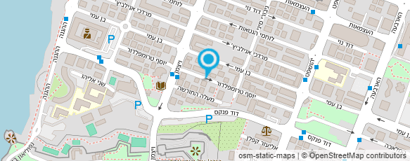 מפת הגעה אל מנעולי העיר 24 שעות