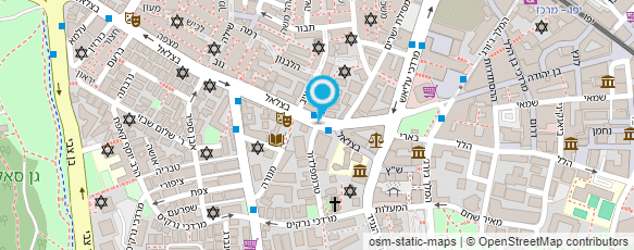 מפת הגעה אל ברק אהרון