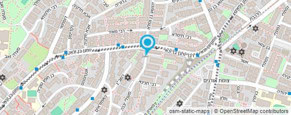 מפת הגעה אל גבריהו עמית אנגלית עברית