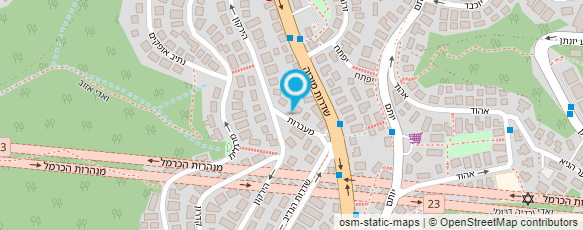 מפת הגעה אל ד"ר טוליצינסקי זאב (ולאדמיר)