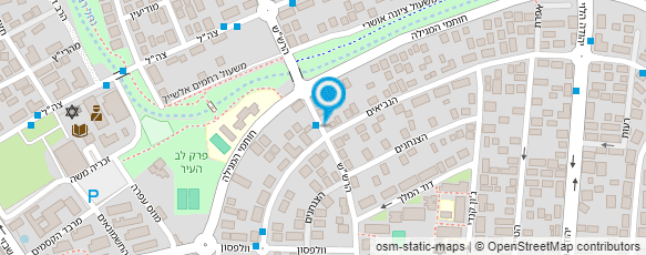 מפת הגעה אל גן יהודית