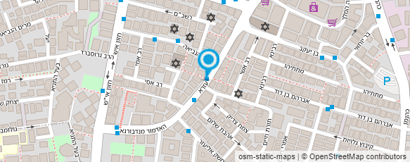 מפת הגעה אל קיוסק מזל וברכה