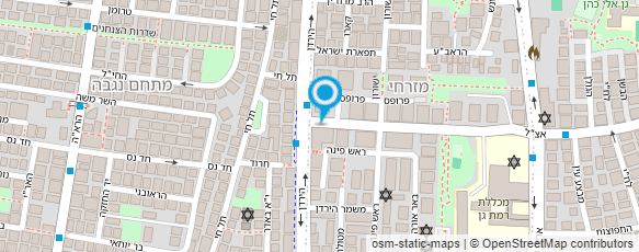 מפת הגעה אל אלנה איפור קבוע