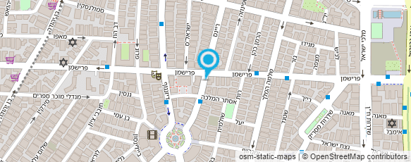 מפת הגעה אל ד"ר גרסיאלה פינקל מפת הגעה אל ד"ר גרסיאלה פינקל