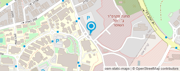 מפת הגעה אל האגודה הישראלית לפסיכותרפיה ממוקדת