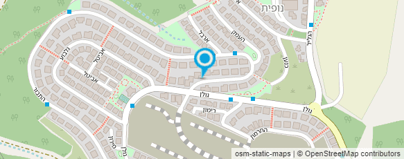 מפת הגעה אל ונילה - עוגות מעוצבות מרהיבות