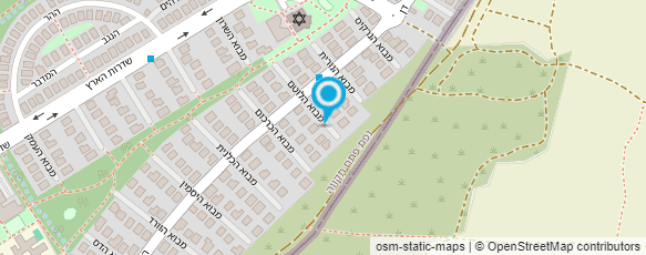 מפת הגעה אל שמואל בצלאל