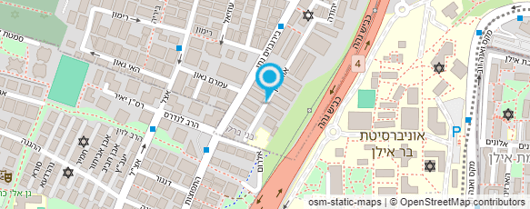 מפת הגעה אל חדוה עיצוב שמלות כלה