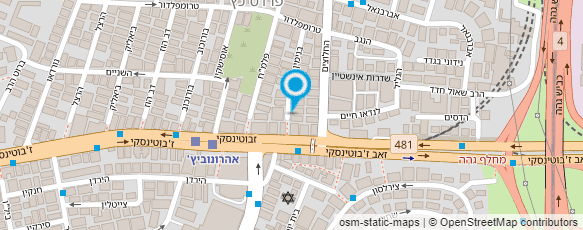 מפת הגעה אל ויטרינות מעוצבות להדלקת נרות