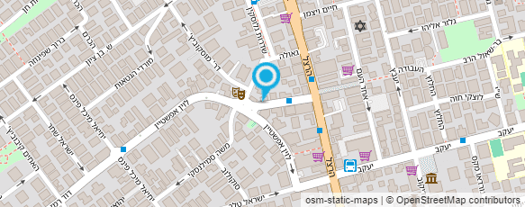 מפת הגעה אל ליגג מדור נכסים