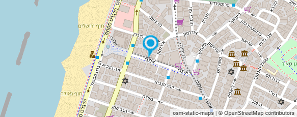 מפת הגעה אל אתיופיה רסטורנט