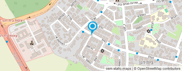 מפת הגעה אל נמרוד שרותי לימוזין