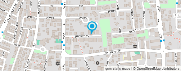 מפת הגעה אל מוניות יוסי לוי