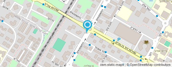 מפת הגעה אל חוה בן יהודה