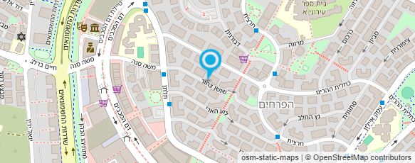 מפת הגעה אל השחזות סכינים - גבי אוחנה