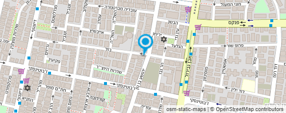 מפת הגעה אל ד"ר שנהב מיכאל