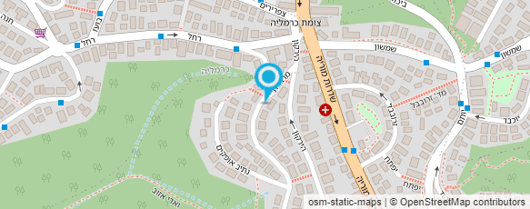 מפת הגעה אל אריאל מורה לגיטרה