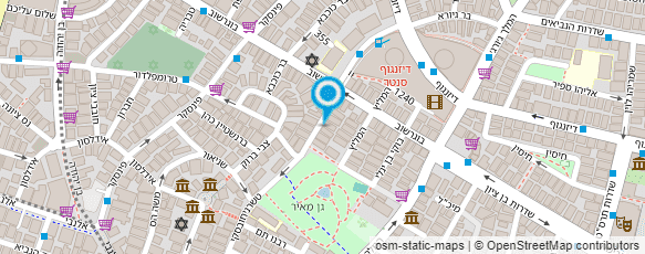 מפת הגעה אל סטודיו גורילות