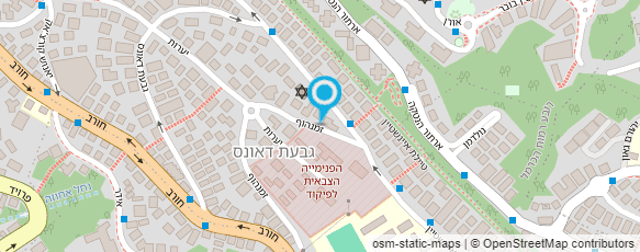 מפת הגעה אל גולדבליט ענבל