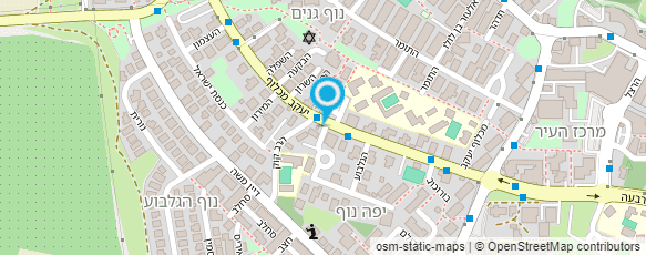 מפת הגעה אל חשמל העיר- חשמלאות ומיזוג