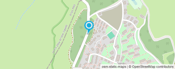 מפת הגעה אל המכללה לביואורגונמי - גשר לנוגה