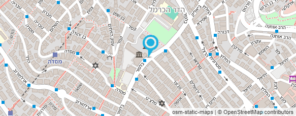 מפת הגעה אל מועדון שח מדעטק אינטל