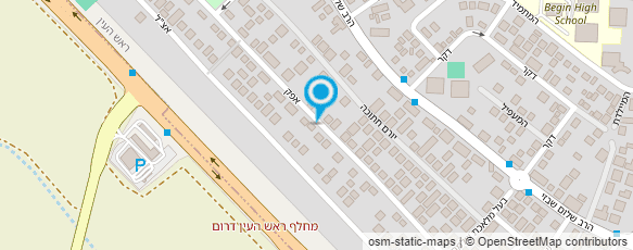 מפת הגעה אל רמי הקמה ואחזקת גינות