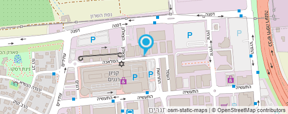 מפת הגעה אל בן יצחק אלישי; משרד עו"ד