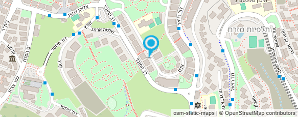 מפת הגעה אל תמר בן שאול