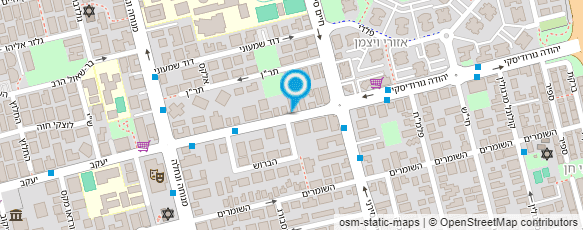 מפת הגעה אל אילנה איפור  אלגנטי ברמה אחרת