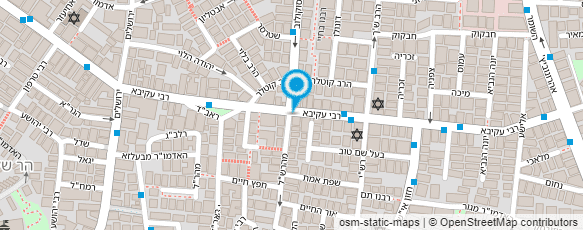 מפת הגעה אל גמ"ח כריות לברית