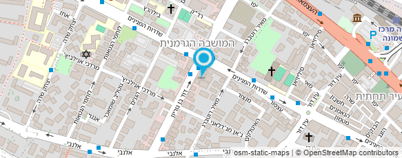 מפת הגעה אל מאפיית הכרמל