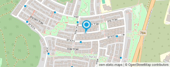 מפת הגעה אל יפים גלר מורה לנהיגה