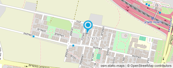 מפת הגעה אל דפנה לוינסון - HDL מפת הגעה אל דפנה לוינסון - HDL