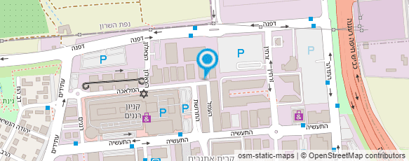 מפת הגעה אל דפנה לוינסון - HDL מפת הגעה אל דפנה לוינסון - HDL