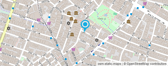 מפת הגעה אל בובינגה woodesign- נגרית ישי