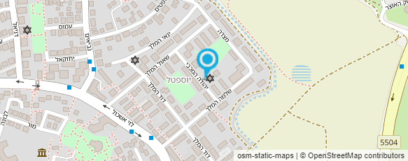 מפת הגעה אל גגות יגאל