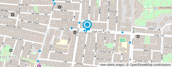 מפת הגעה אל הגן של אילנית