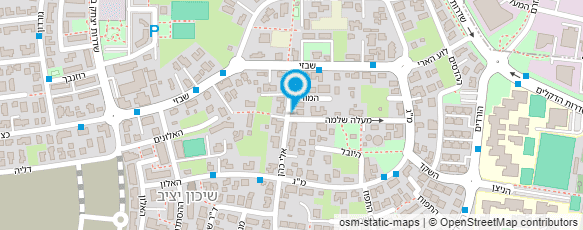 מפת הגעה אל גן הבלון האדום