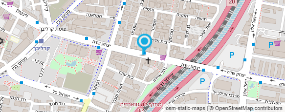 מפת הגעה אל עו"ד אודי זוהר