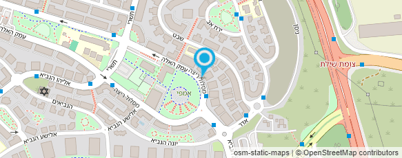 מפת הגעה אל צאושה עפרה בניית ציפורניים