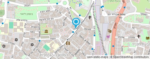 מפת הגעה אל נעה ואיילת-בוגרות בצלאל